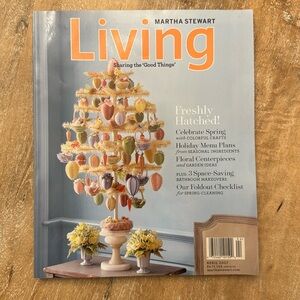 Vintage Martha Stewart Living Magazine. April 2007. Easter. #161